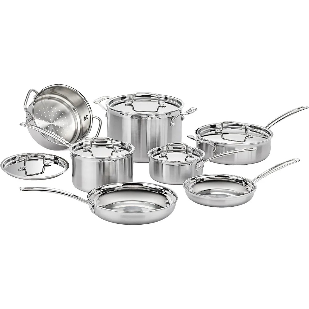 Eleanor | Deluxe Stainless Steel Cookware Set