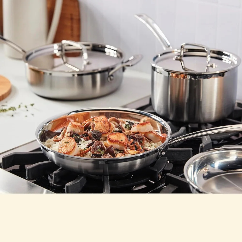 Eleanor | Deluxe Stainless Steel Cookware Set
