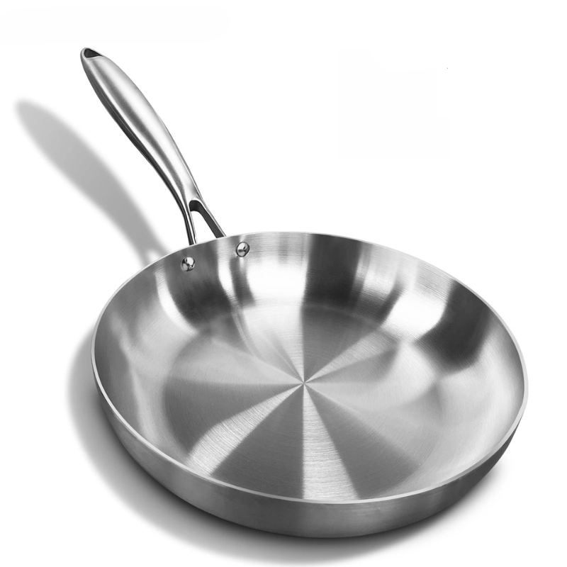 Sebastian | Pro-Grade Stainless Steel Frying Pan