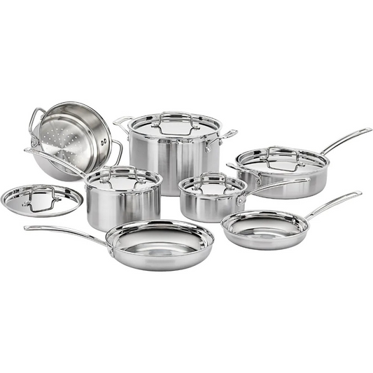 Eleanor | Deluxe Stainless Steel Cookware Set