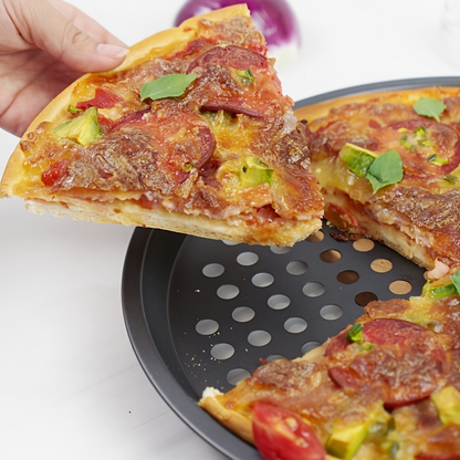 Giovanni | Crispy Crust Perforated Pizza Tray