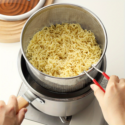 Revor | Ultimate Stainless Steel Fryer, Saucepan & Strainer Set