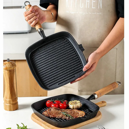 Harrison | Premium Cast Iron Grill Pan