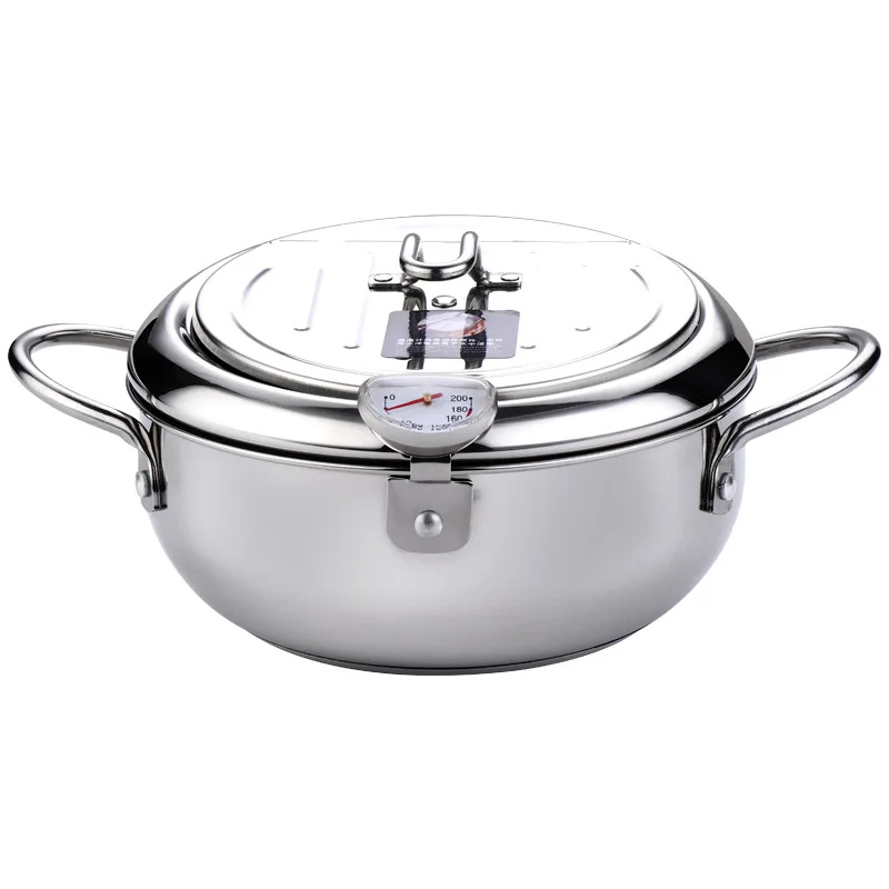 Gustav | Precision Deep Fryer Pot with Thermometer