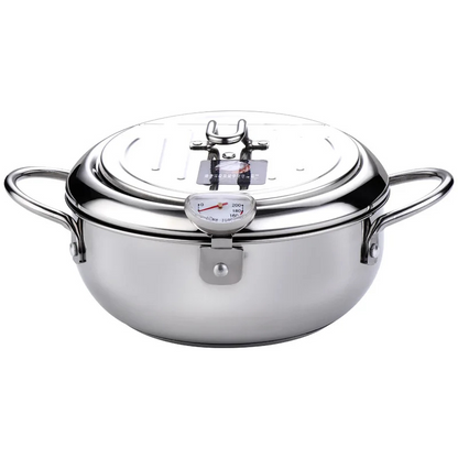 Gustav | Precision Deep Fryer Pot with Thermometer