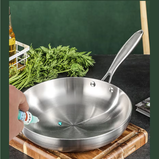 Sebastian | Pro-Grade Stainless Steel Frying Pan